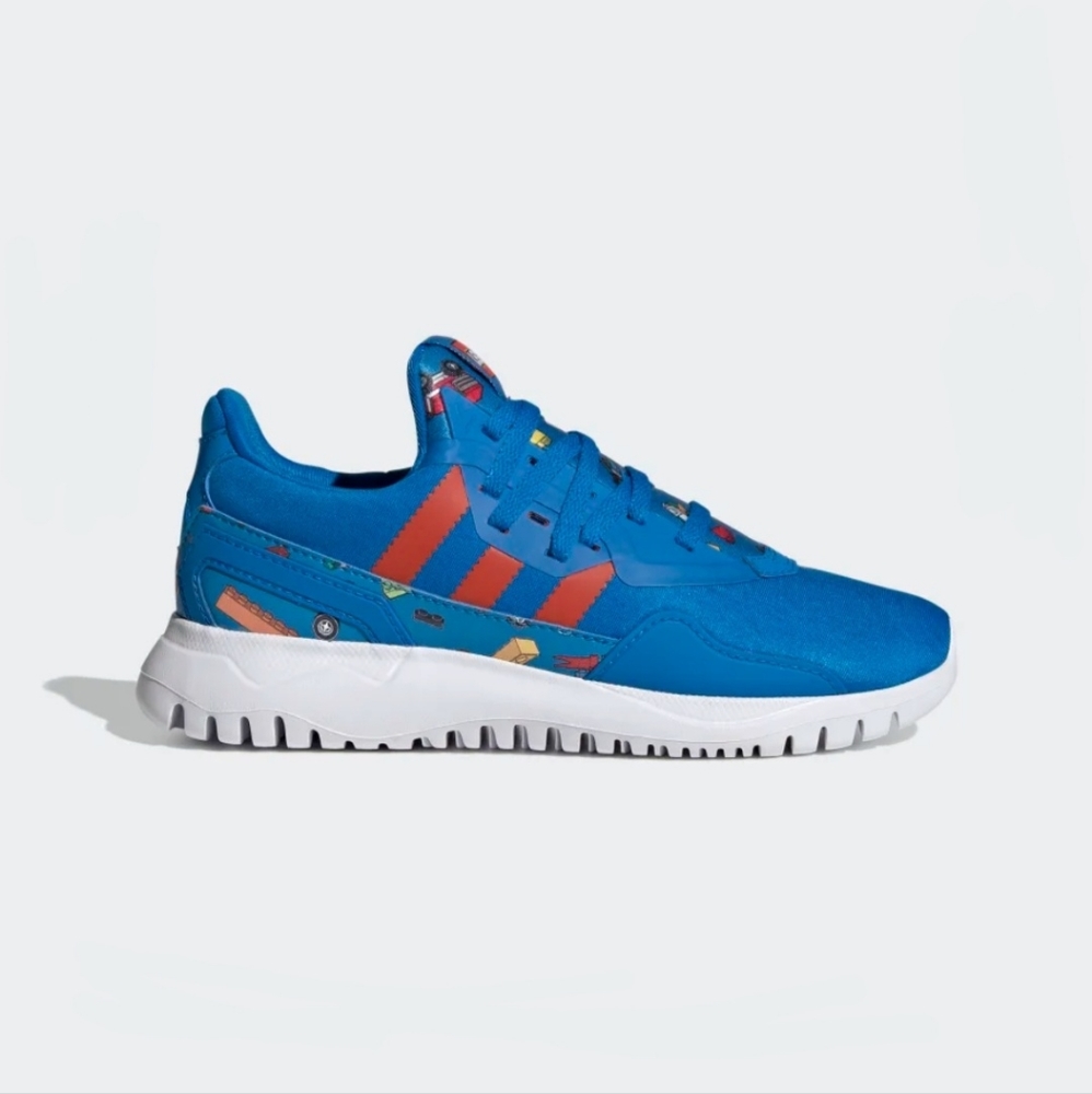 ADIDAS ORIGINALS FLEX X LEGO® KIDS SHOES, GZ3598, (New in Box)